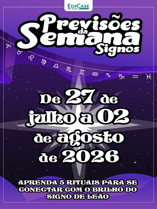 Cover image for Previsões da Semana